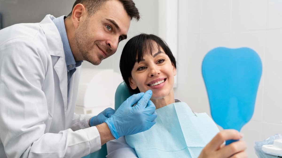 Paciente asistiendo a una Rehabilitación Oral